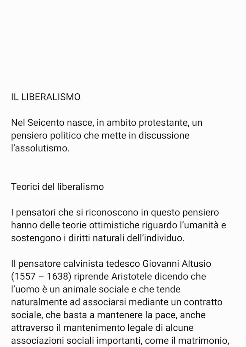 LOCKE
Egli è considerato il fondatore dell'Empirismo
inglese, una corrente filosofica fondata
sull'esperienza. Questa corrente filosofica si