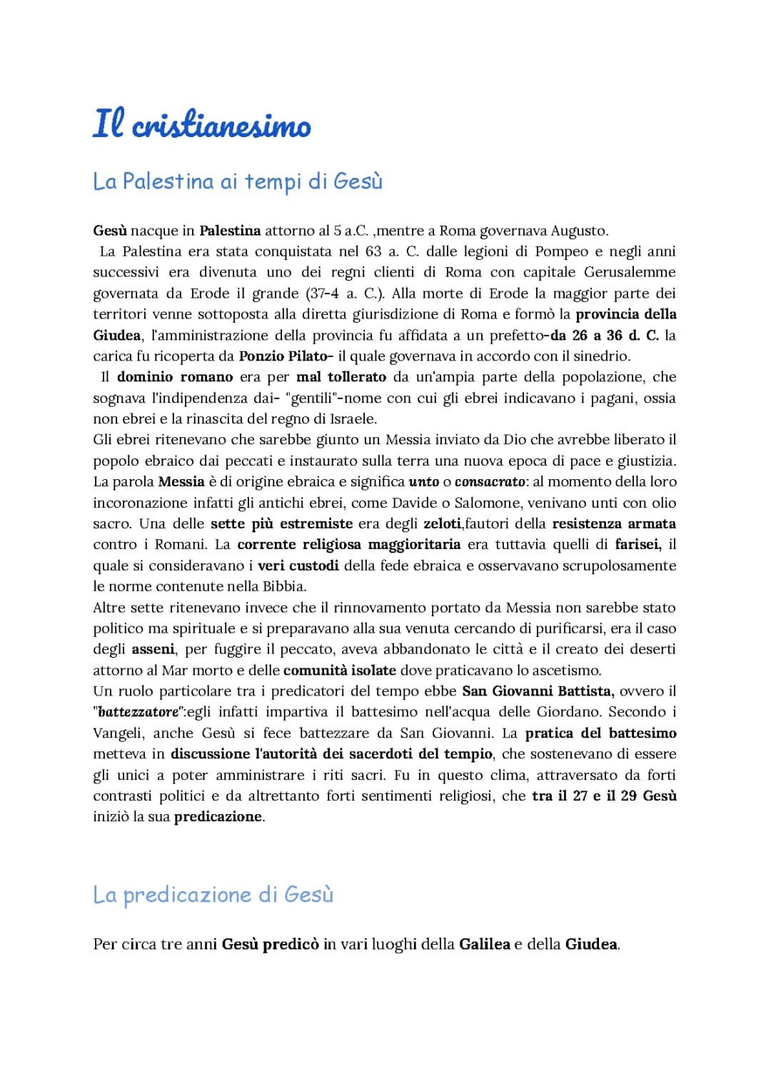 il cristianesimo 