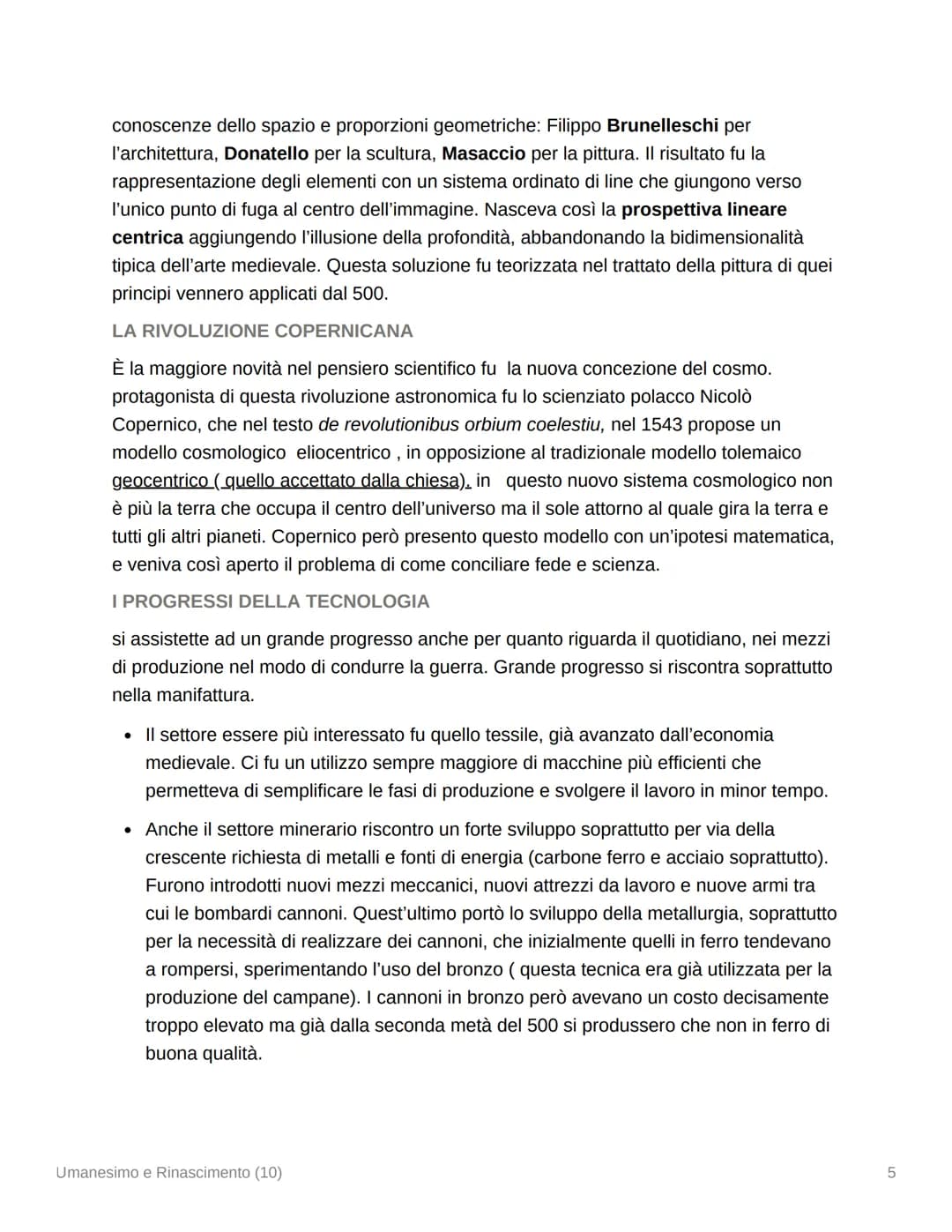 Umanesimo e Rinascimento (10)
10.1 L'UOMO AL CENTRO
L'inizio dell'Età Moderna coincide con gli ultimi decenni del 400, quando le società
eur