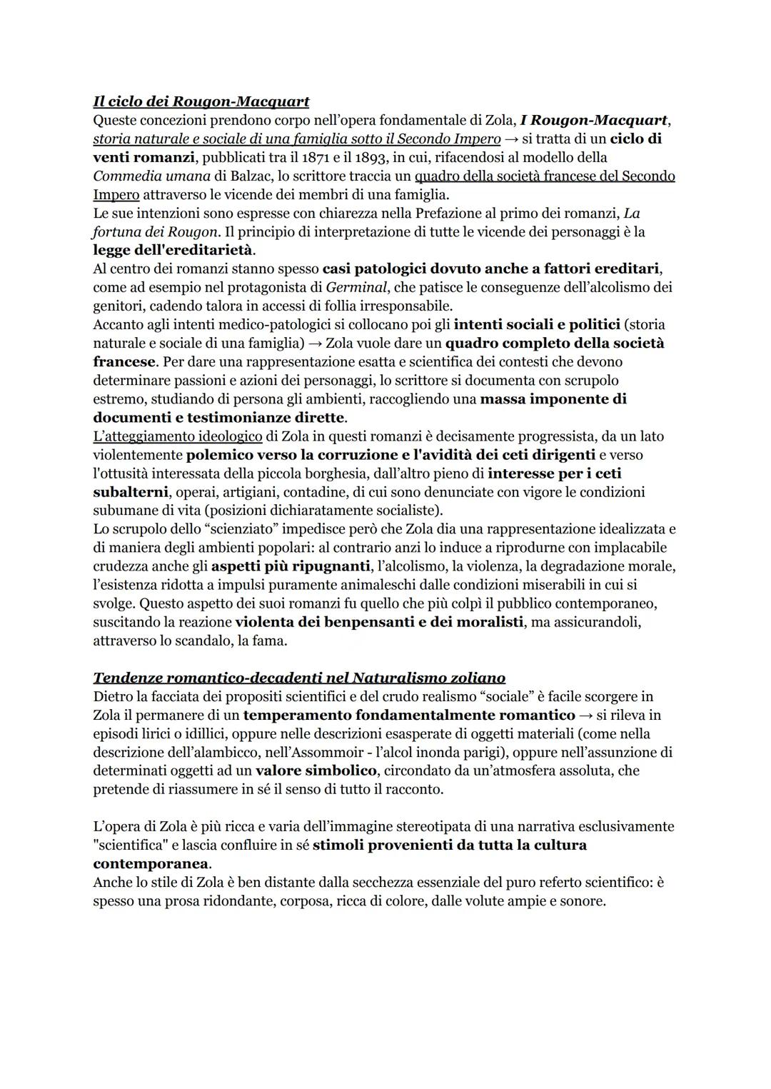 NATURALISMO FRANCESE
I fondamenti teorici
Gli scrittori veristi italiani nello scrivere le loro opere prendono spunto dal Naturalismo,
che s