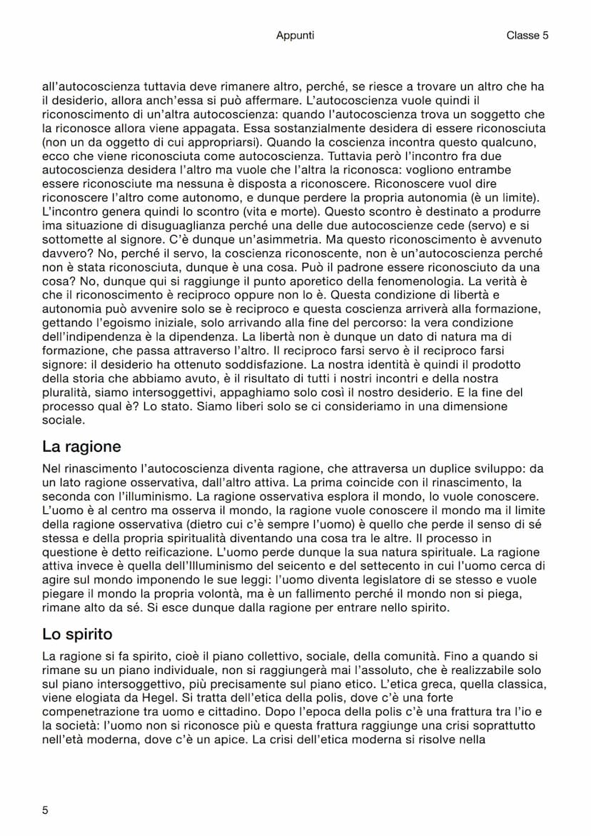 Filosofia
Hegel
Introduzione
Appunti
Classe 5
Hegel, nato nel 1770 e morto nel 1831, divenne professore universitario di filosofia,
estremam