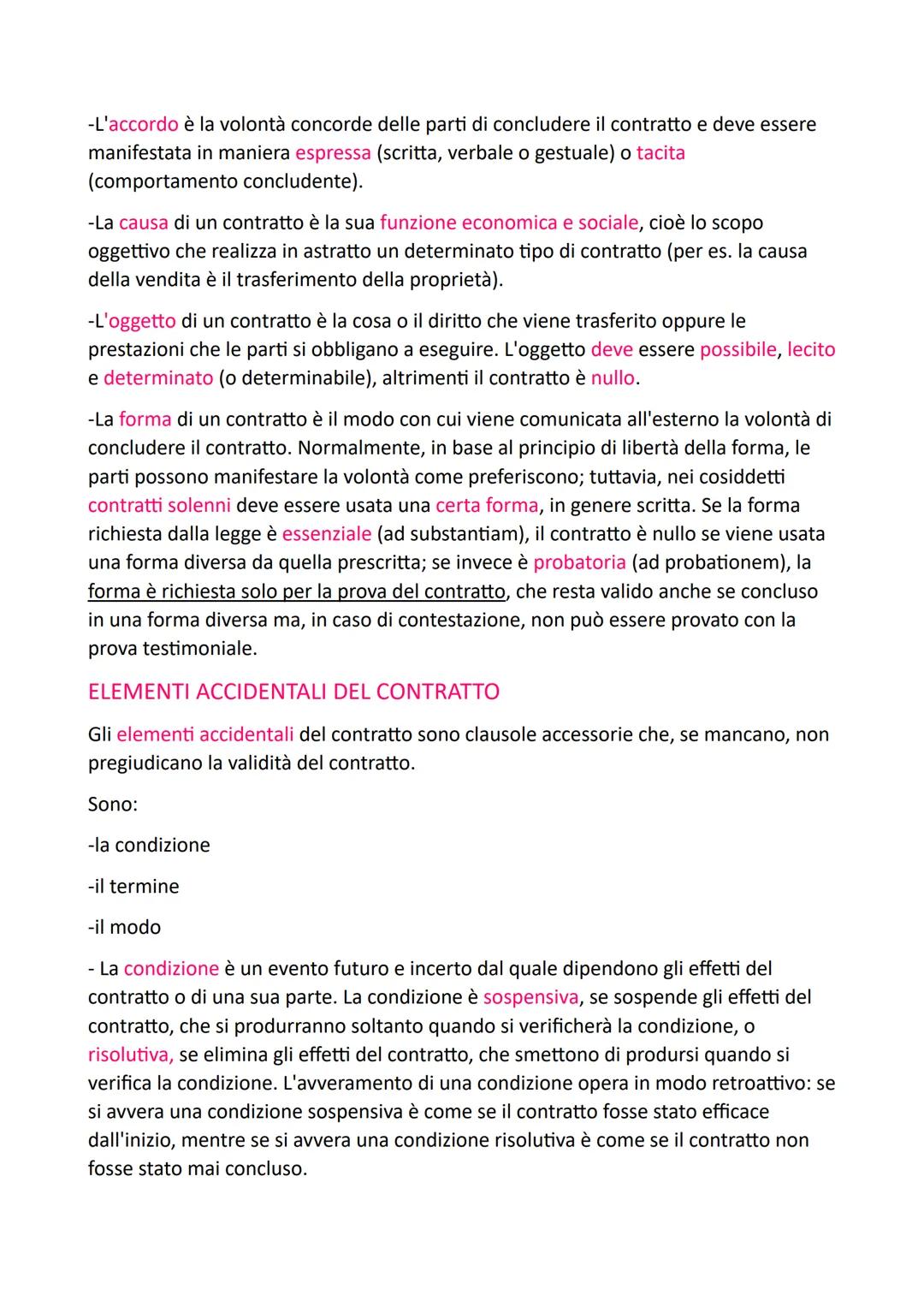 # CLASSIFICAZIONI DEI CONTRATTI

-Il contratto è l'accordo volontario tra due o più parti per costituire, regolare o
estinguere tra loro un 