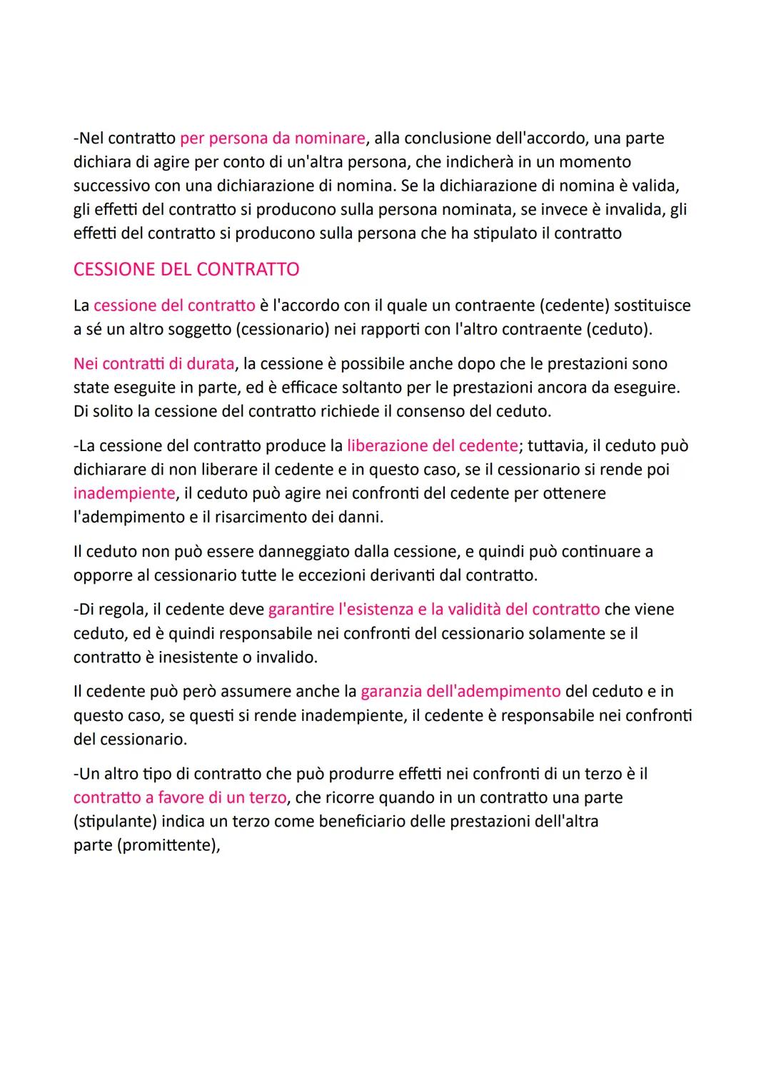 # CLASSIFICAZIONI DEI CONTRATTI

-Il contratto è l'accordo volontario tra due o più parti per costituire, regolare o
estinguere tra loro un 
