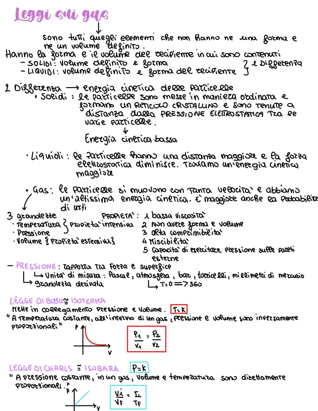 Leggi sei gas
↓
sono tutti quegli elementi che non hanno ne una forma e
ne un volume definits.
Hanno la forma e il volume del recipiente in 