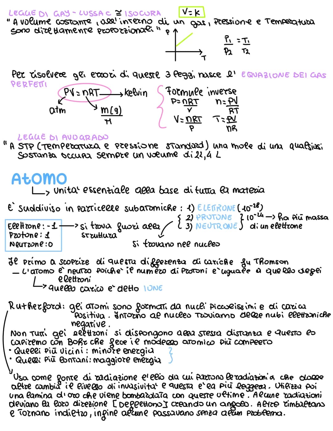 Leggi sei gas
↓
sono tutti quegli elementi che non hanno ne una forma e
ne un volume definits.
Hanno la forma e il volume del recipiente in 