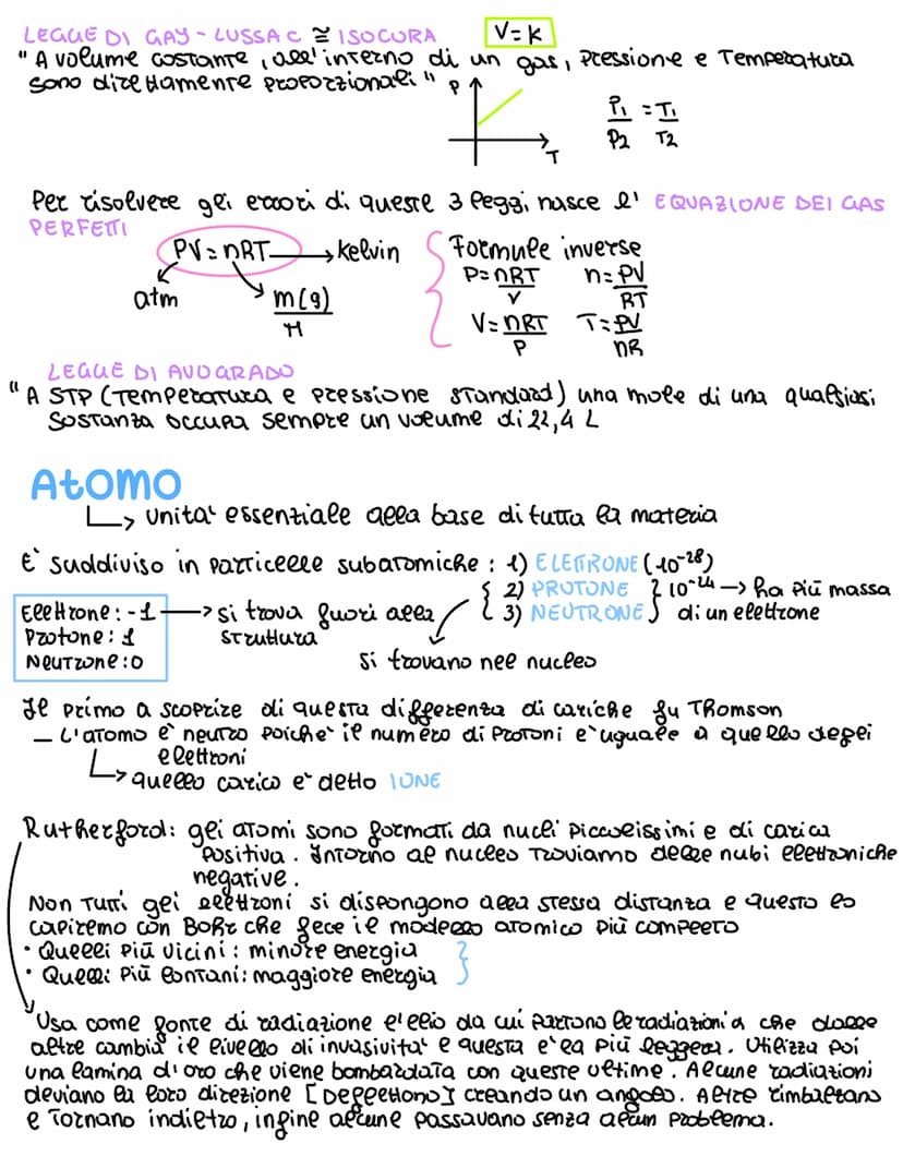 Leggi sei gas
↓
sono tutti quegli elementi che non hanno ne una forma e
ne un volume definits.
Hanno la forma e il volume del recipiente in 