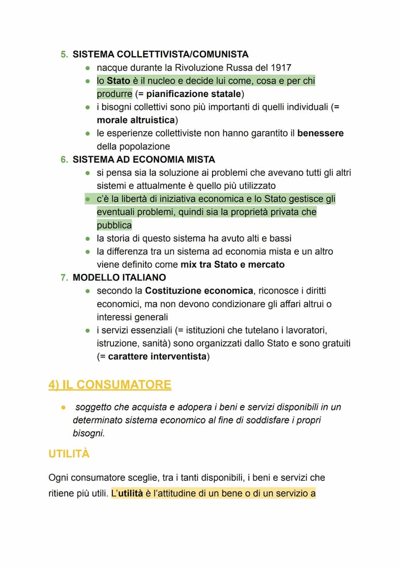 ECONOMIA
1) I BISOGNI
• esigenze che vogliamo soddisfare
CLASSIFICAZIONE
I bisogni si possono classificare a seconda dell'intensità in:
• PR