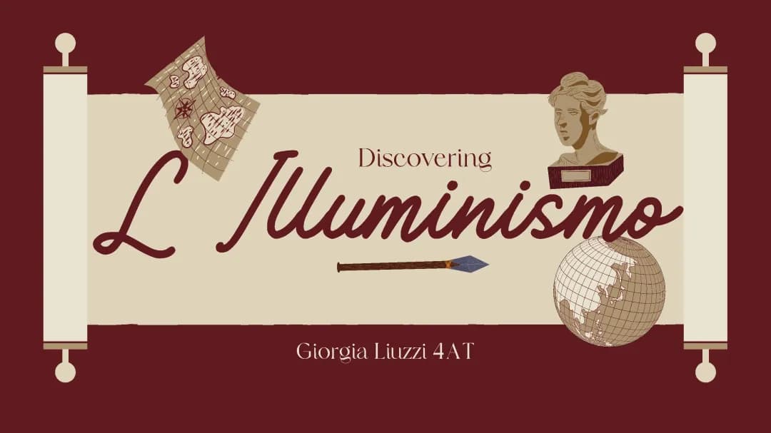 L’Illuminismo