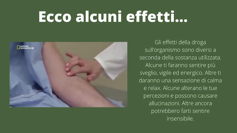 LA DROGA
Una presentazione a cura di alessandra e clara: LA DROGA
TU LA CONSUMI E
LEI TI CONSUMA
droga
Volevo la liberta ma mi hanno dato la