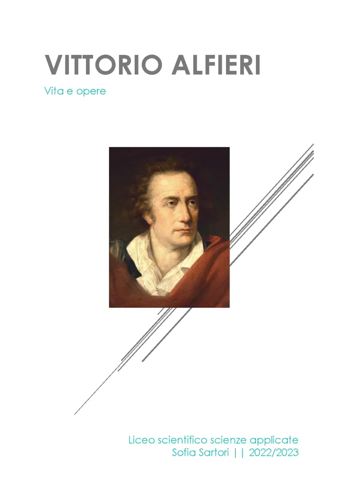 VITTORIO ALFIERI - Vita e opere