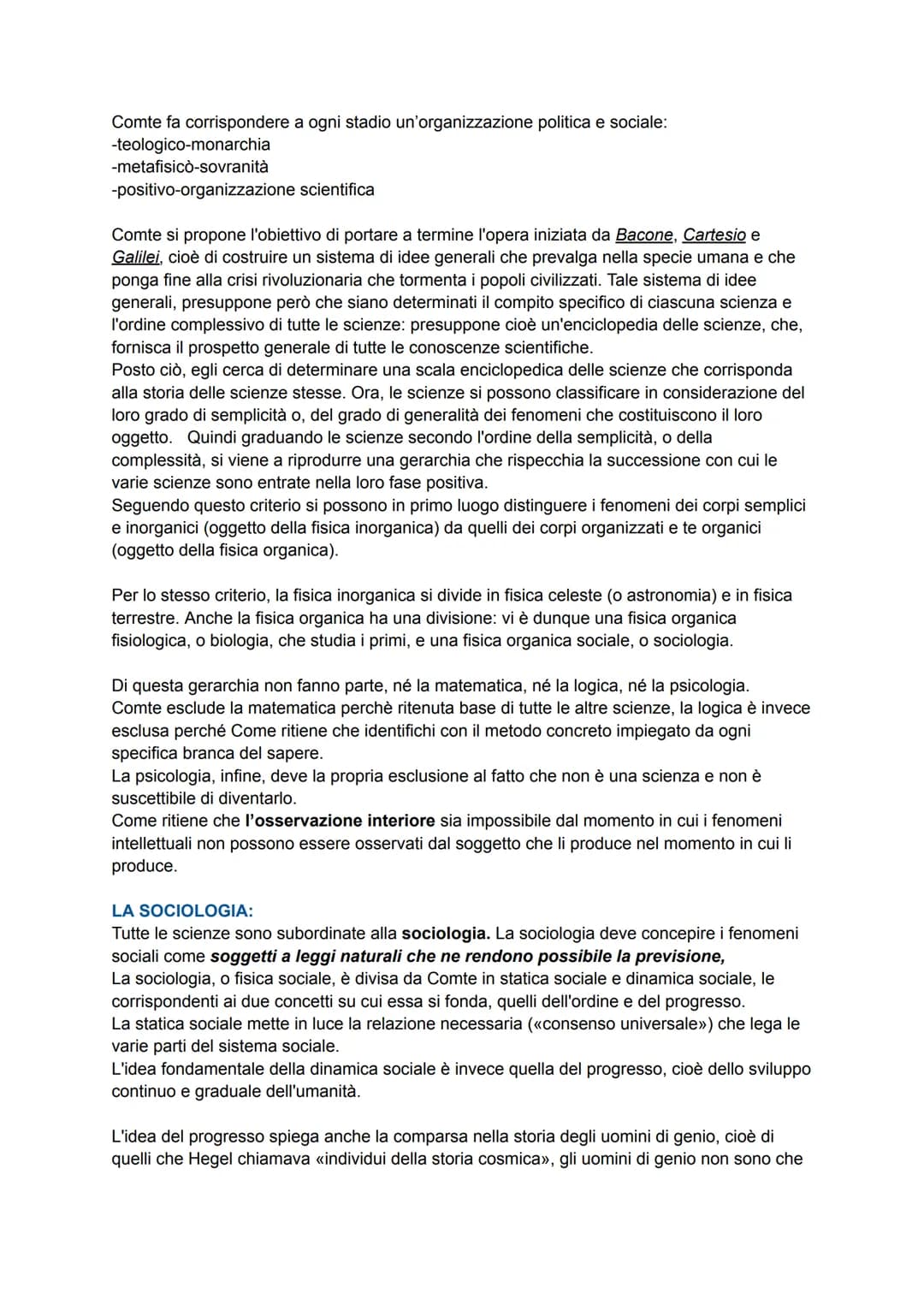 IL POSITIVISMO:
Il positivismo è un movimento filosofico e culturale (letterario e artistico) caratterizzato dall'
esaltazione della scienza