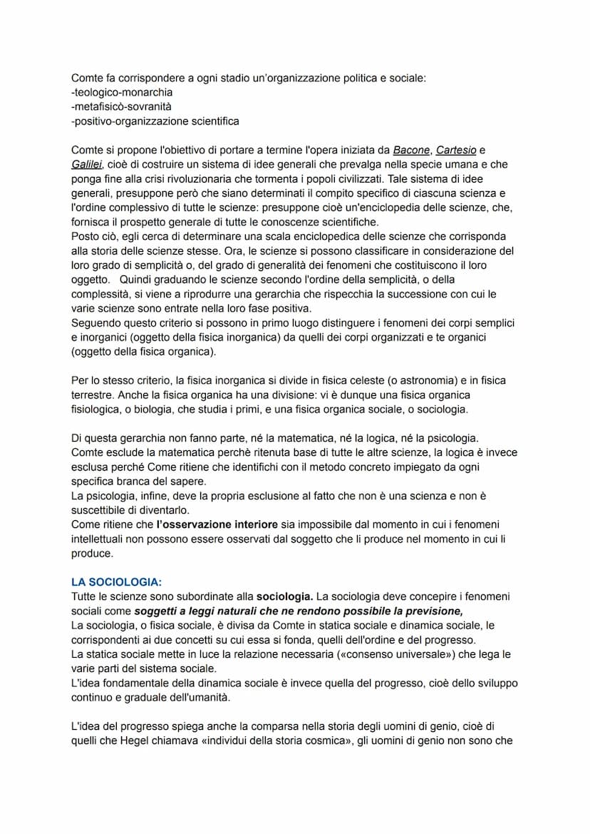 IL POSITIVISMO:
Il positivismo è un movimento filosofico e culturale (letterario e artistico) caratterizzato dall'
esaltazione della scienza