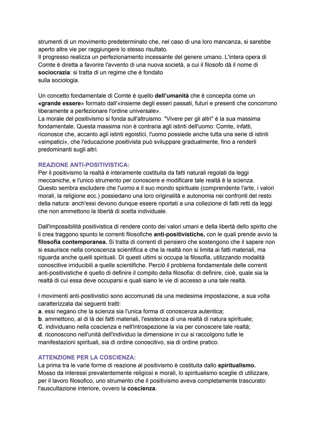 IL POSITIVISMO:
Il positivismo è un movimento filosofico e culturale (letterario e artistico) caratterizzato dall'
esaltazione della scienza