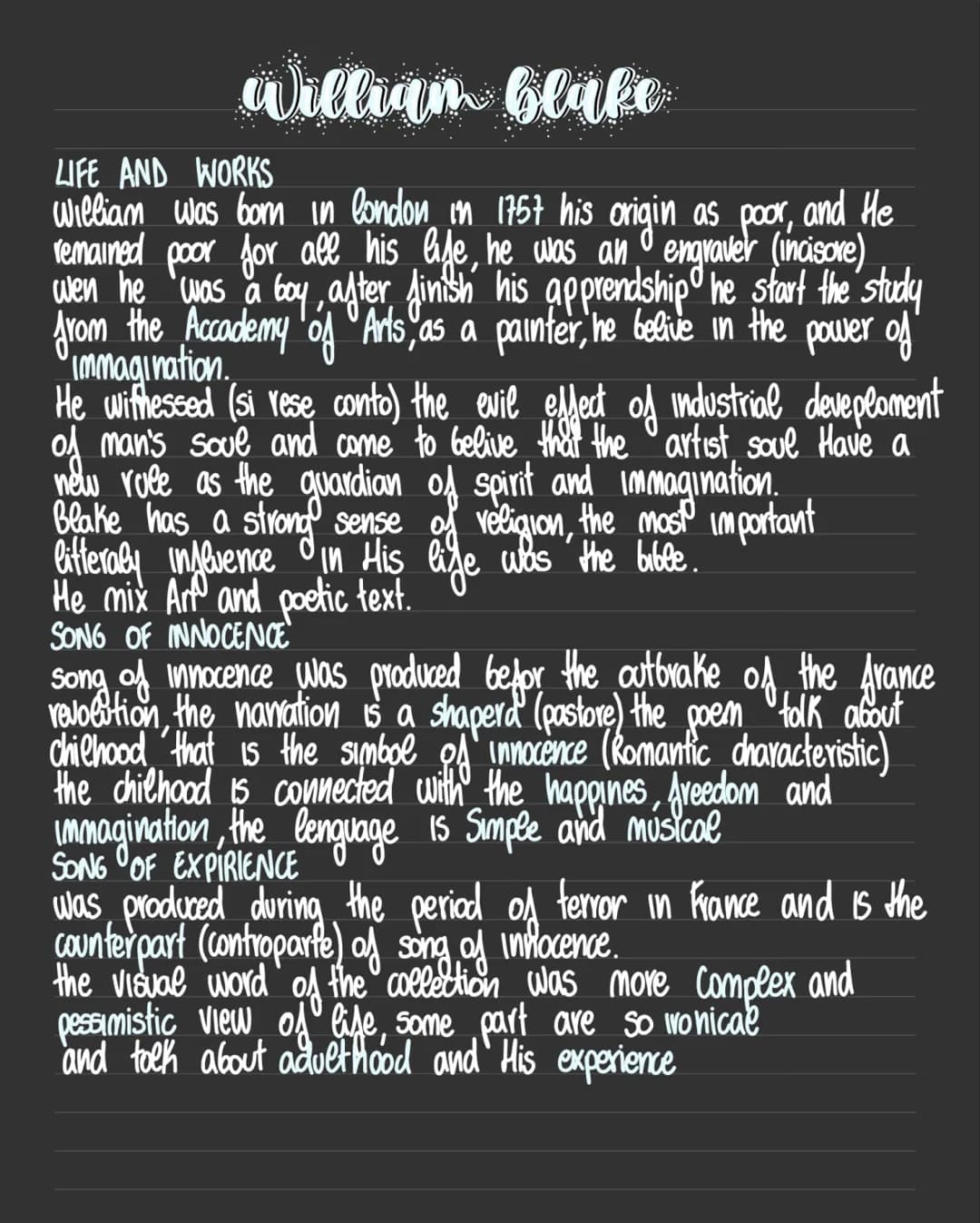 Romantic poetry
At end of 18 and beginning of 19 ceuntry born a new style of
poetry: Romanticism that need to give expression to emotional
e