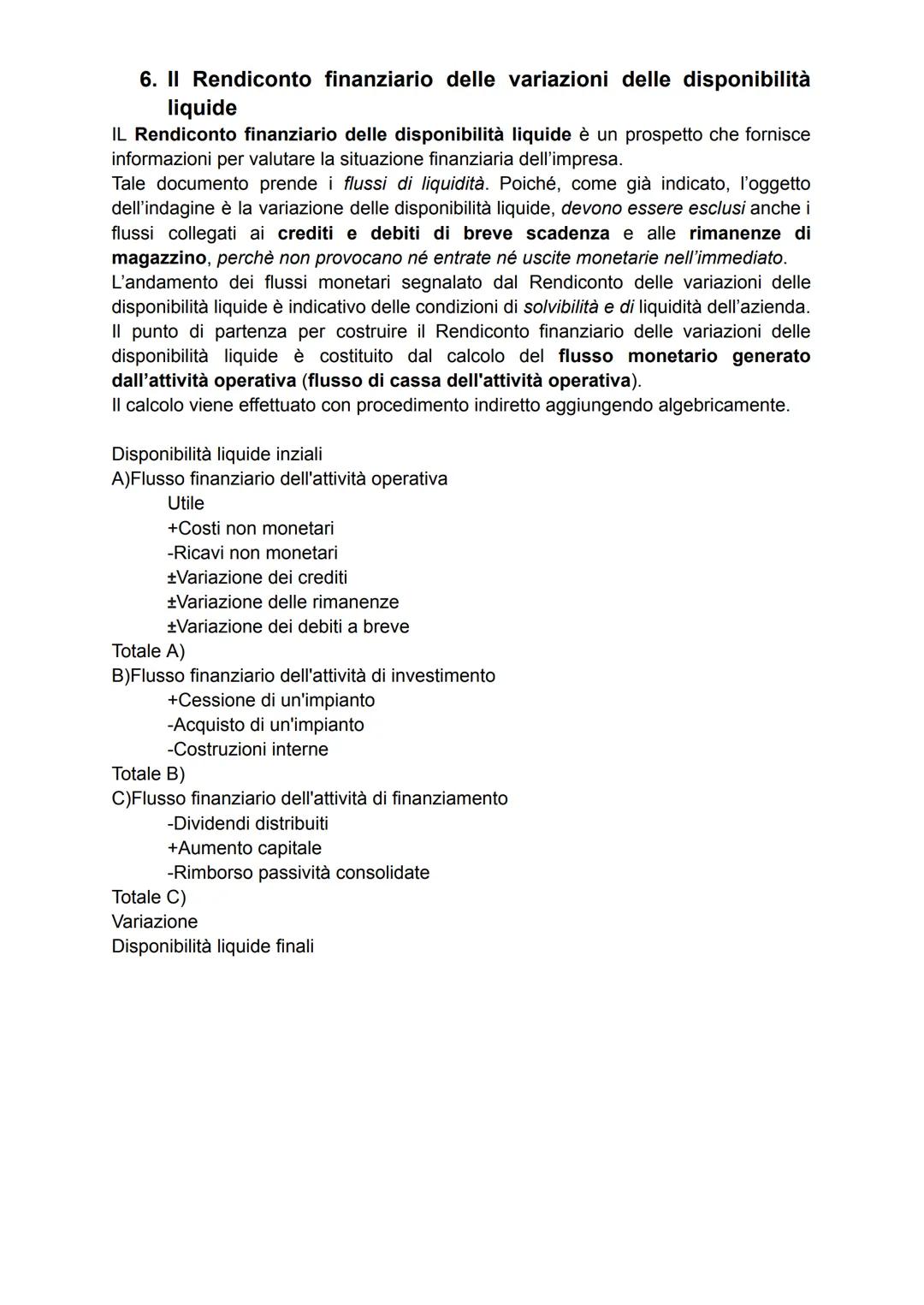 # 1. I flussi finanziari e i flussi economici

Un flusso è la variazione di un fondo di valore (una classe o un singolo elemento dello Stato