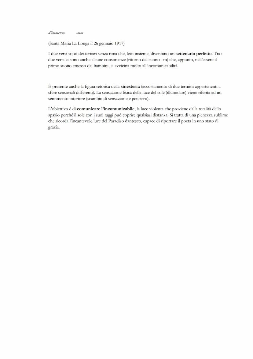 Giuseppe Ungaretti
La vita
Nasce in Alessandria d'Egitto nel 1888 perché i genitori lavoravano lì. Lì inizia a studiare e si
appassiona molt