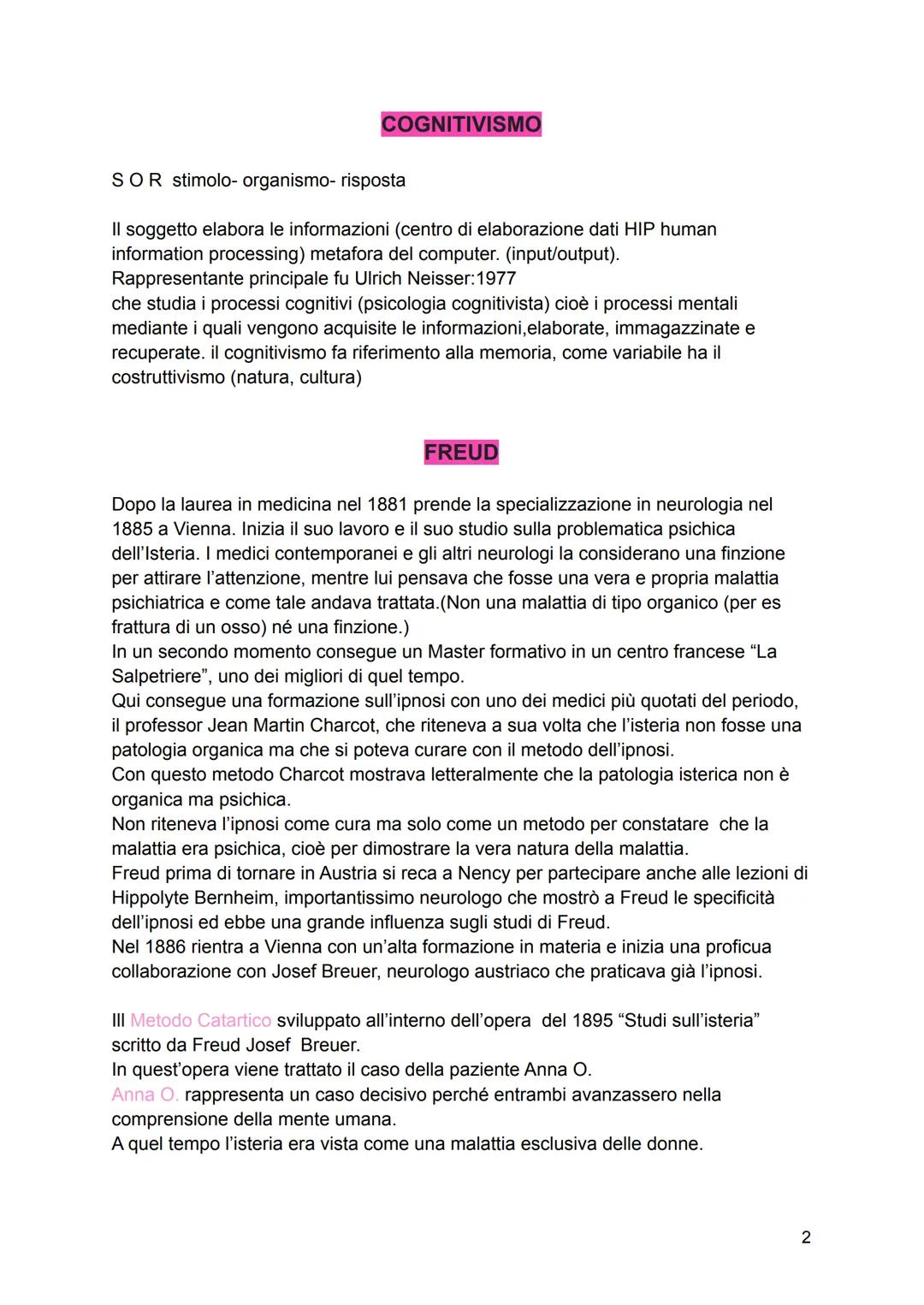 Cos'è?
Scienza che studia il comportamento e le funzioni psichiche di natura conscia ed
inconscia.
In questa scienza l'uomo studia l'uomo.
S
