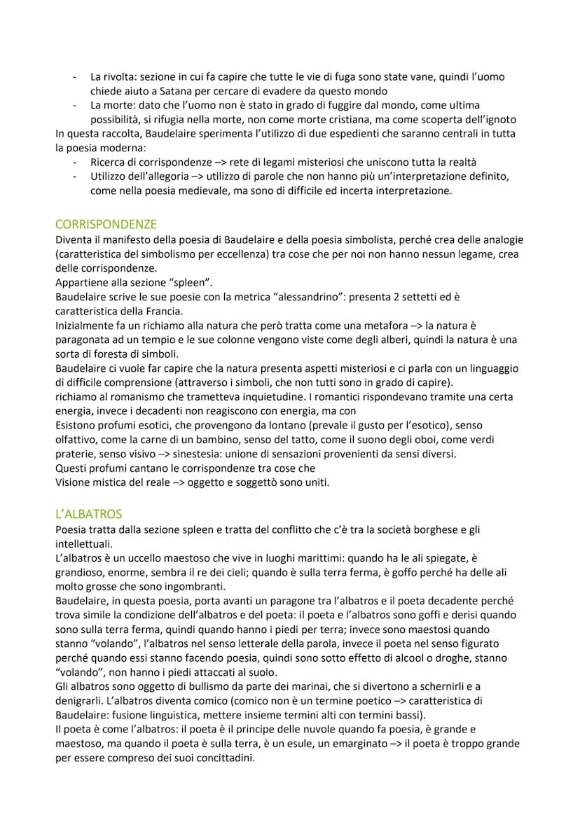 DECADENTISMO
CONTESTO STORICO
Seconda metà dell'800 (1880-1910).
Il decadentismo è contemporaneo al realismo e al verismo, infatti esistono 