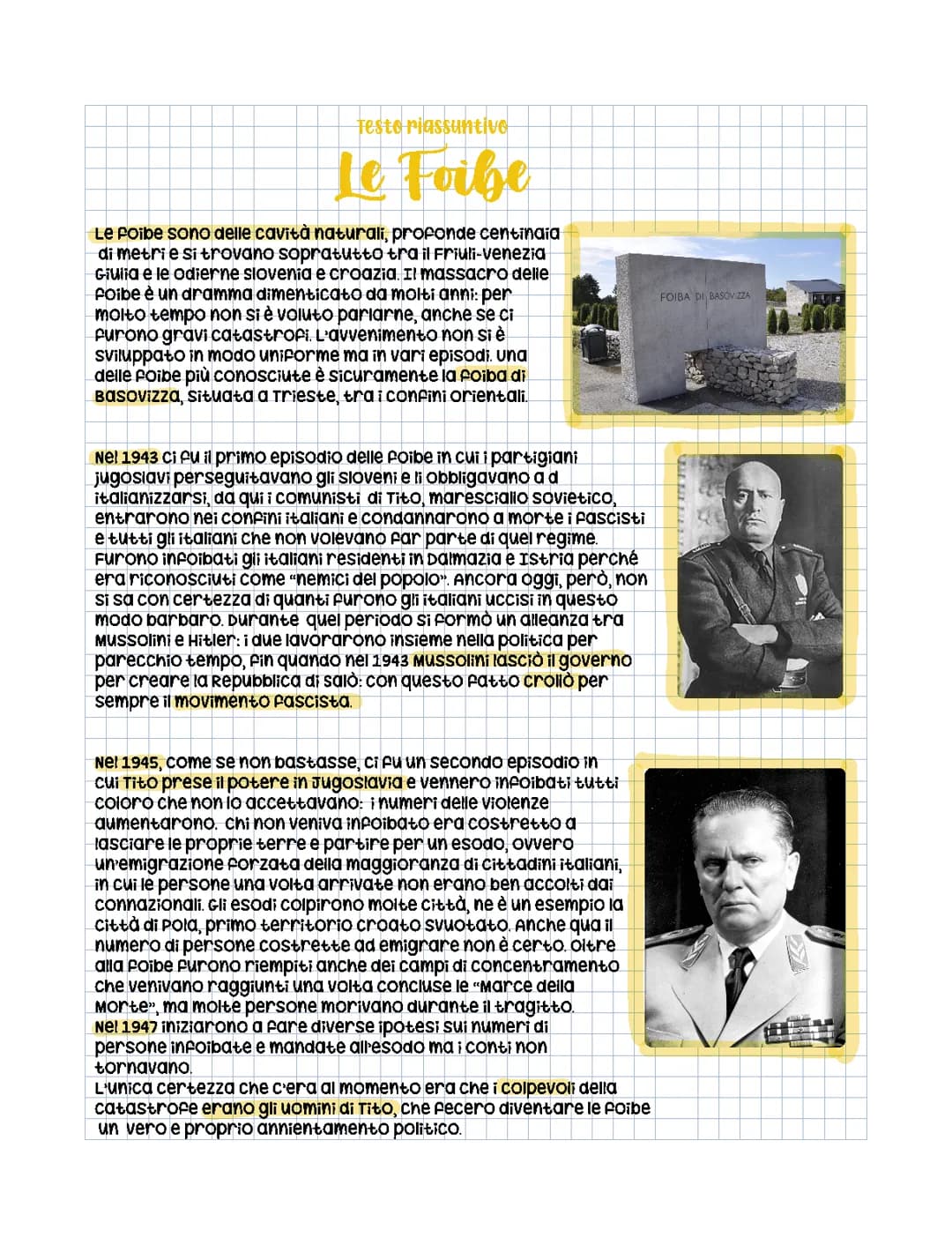 Le Foibe 