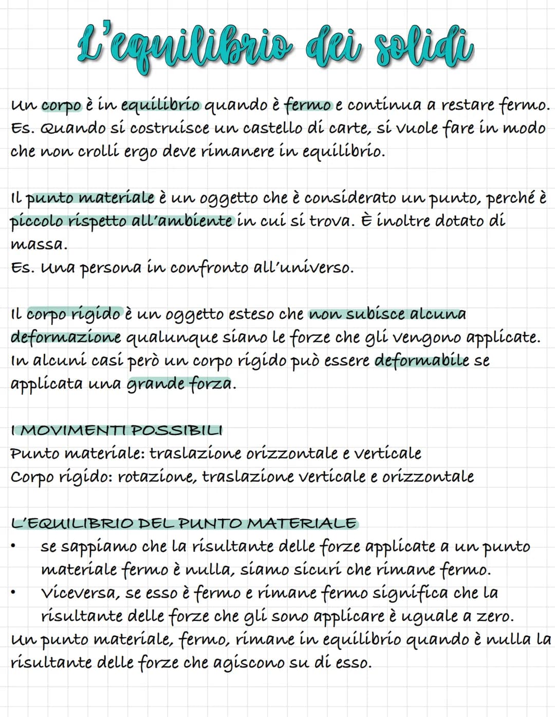 
<h2 id="definizionedipuntomaterialeecorporigido">Definizione di punto materiale e corpo rigido</h2>
<h3 id="puntomateriale">Punto Materiale