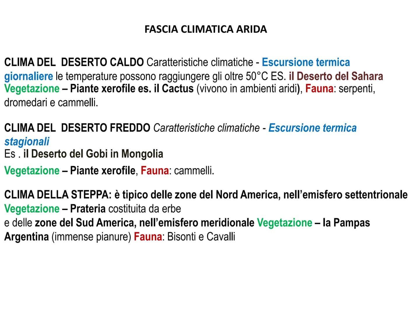 Il clima le fasce climatiche ed i relativi biomi 1. I climi del pianeta: le fasce climatiche
Nella Terra si distinguono in base alla latitud