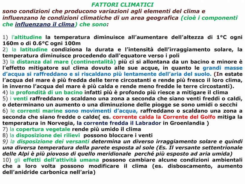 Il clima le fasce climatiche ed i relativi biomi 1. I climi del pianeta: le fasce climatiche
Nella Terra si distinguono in base alla latitud