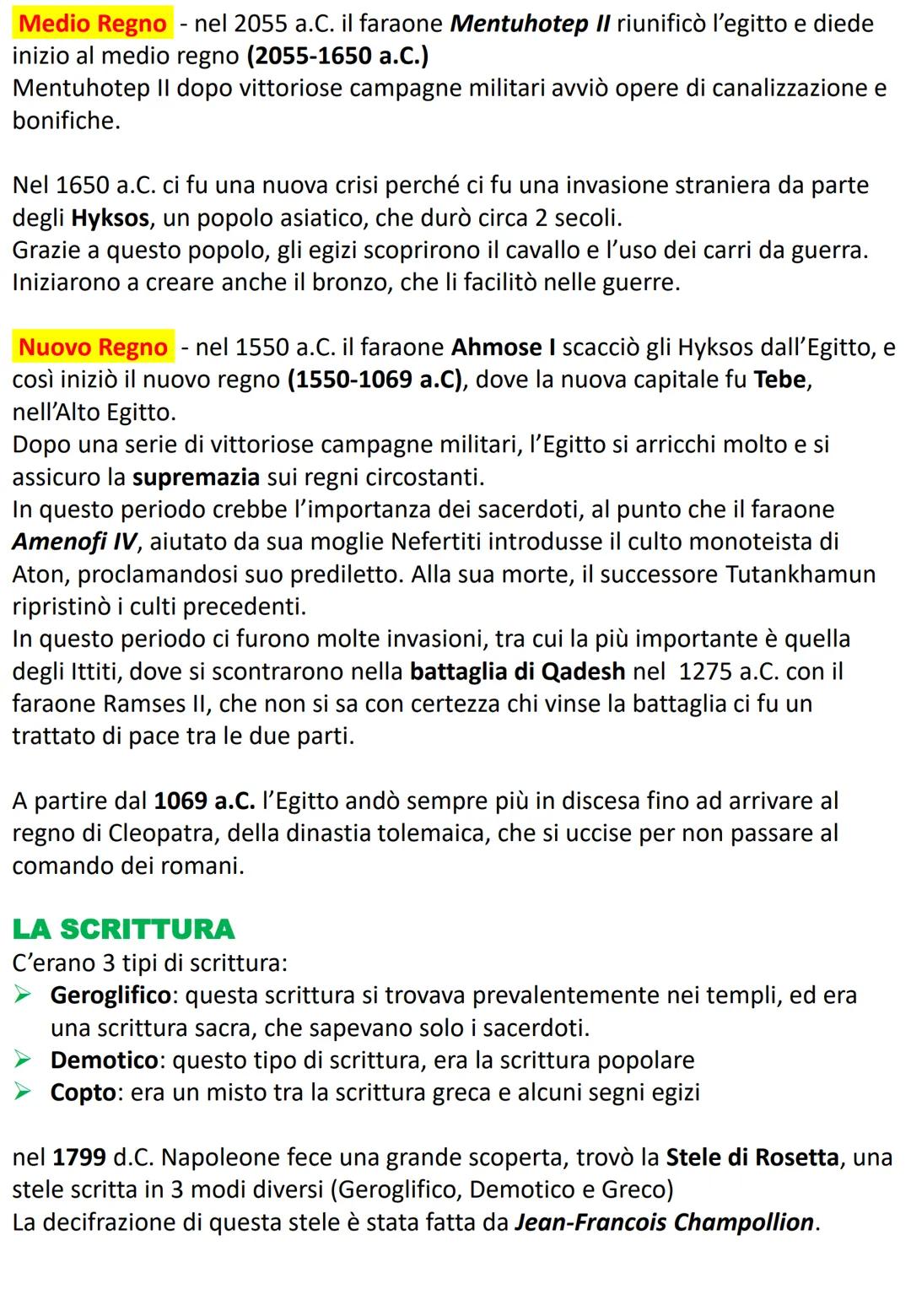 ANTICO EGITTO
Dopo il 6000 a.C. alcuni popoli iniziarono a stanziarsi nella valle del Nilo.
Il fiume Nilo era il cuore di queste popolazioni
