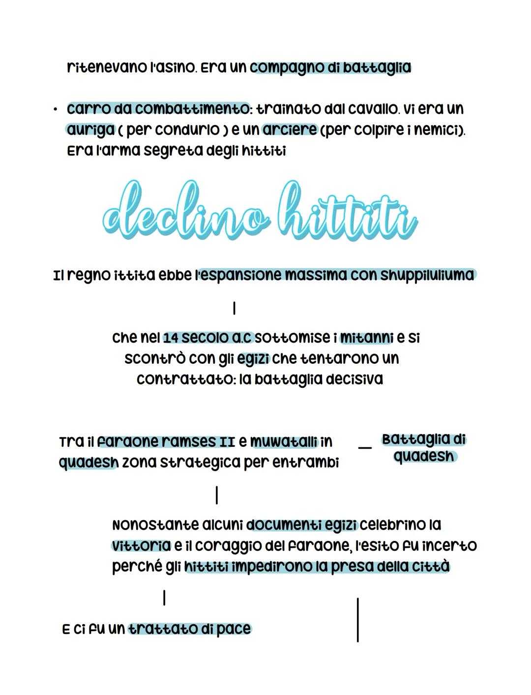 höttiti
comparve un nuovo popolo proveniente dalla Russia, non si
sa il perché dello spostamento perché non ci sono fonti
1
si deduce l'esis