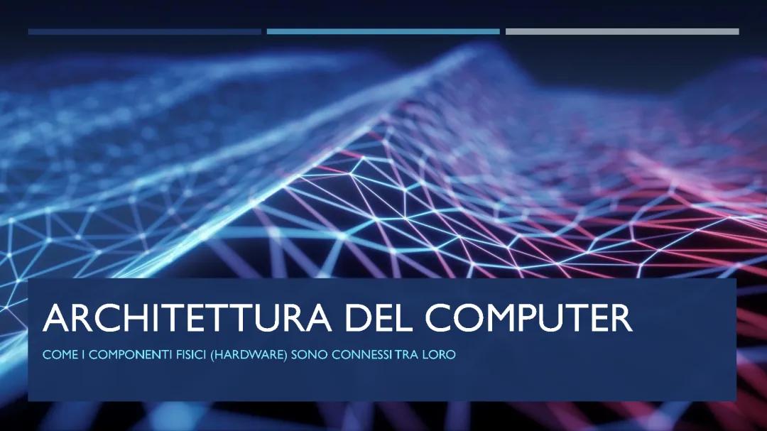 architettura computer 