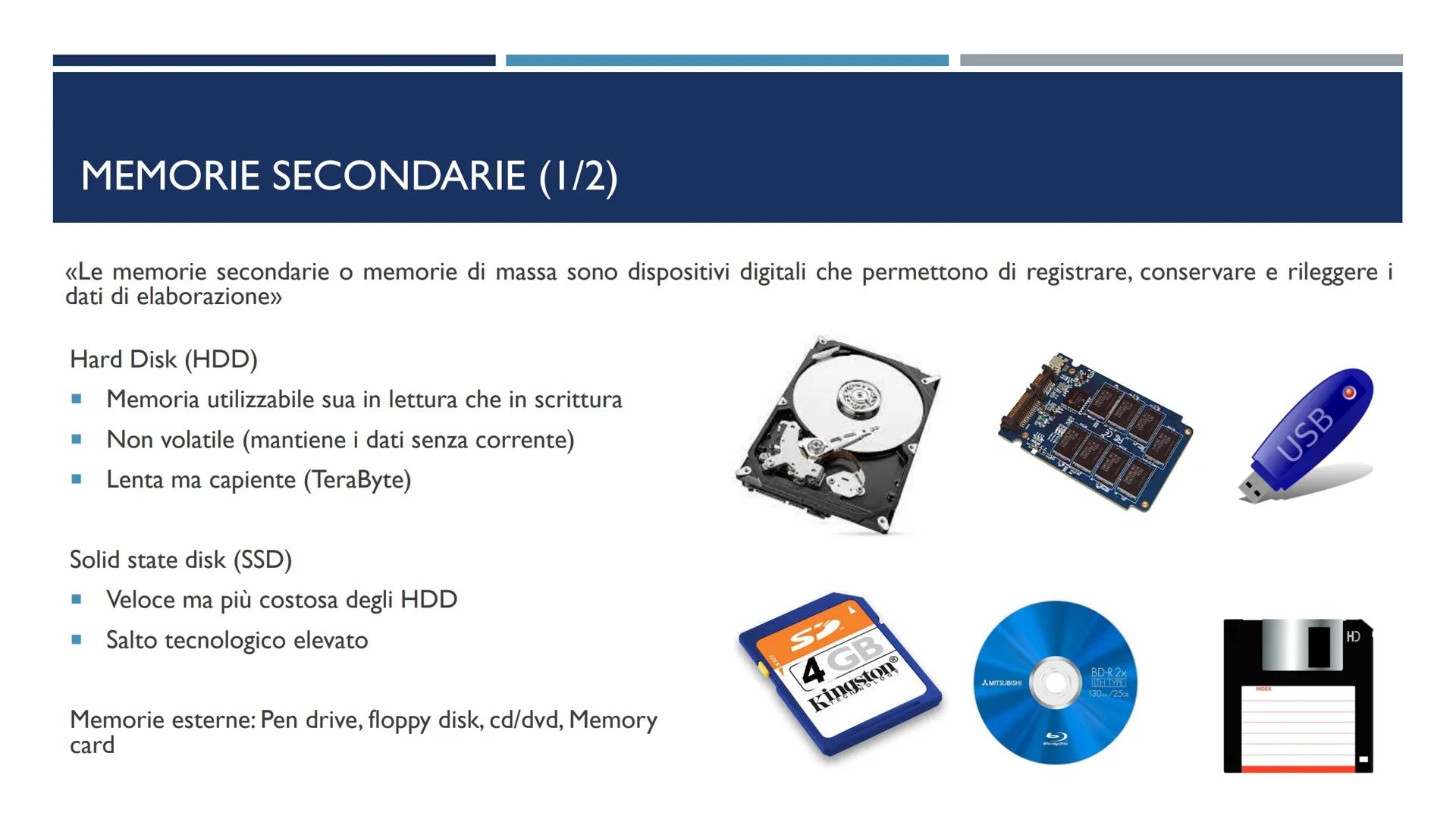 ARCHITETTURA DEL COMPUTER
COME I COMPONENTI FISICI (HARDWARE) SONO CONNESSI TRA LORO ARCHITETTURA DI VON NEUMANN
Macchina di Von Neumann
CPU