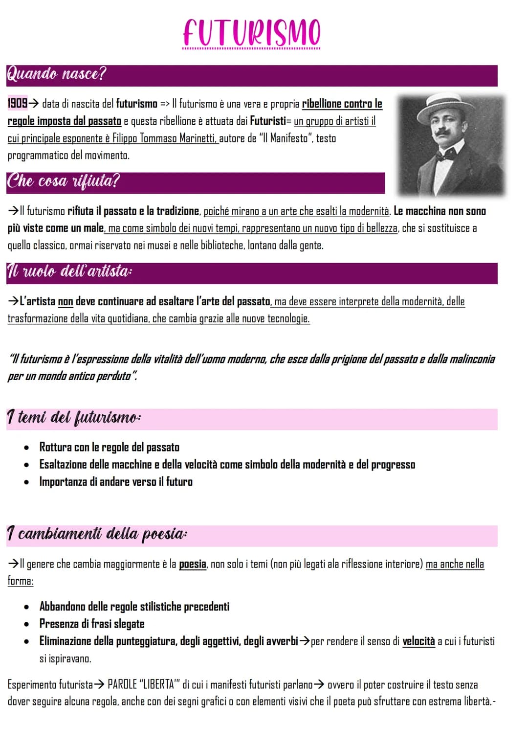 CREPUSCOLARISMO
→Si intende una serie di poeti/intellettuali che rifiutano il modello del poeta vate (abbracciato da d'Annunzio) e
partono d