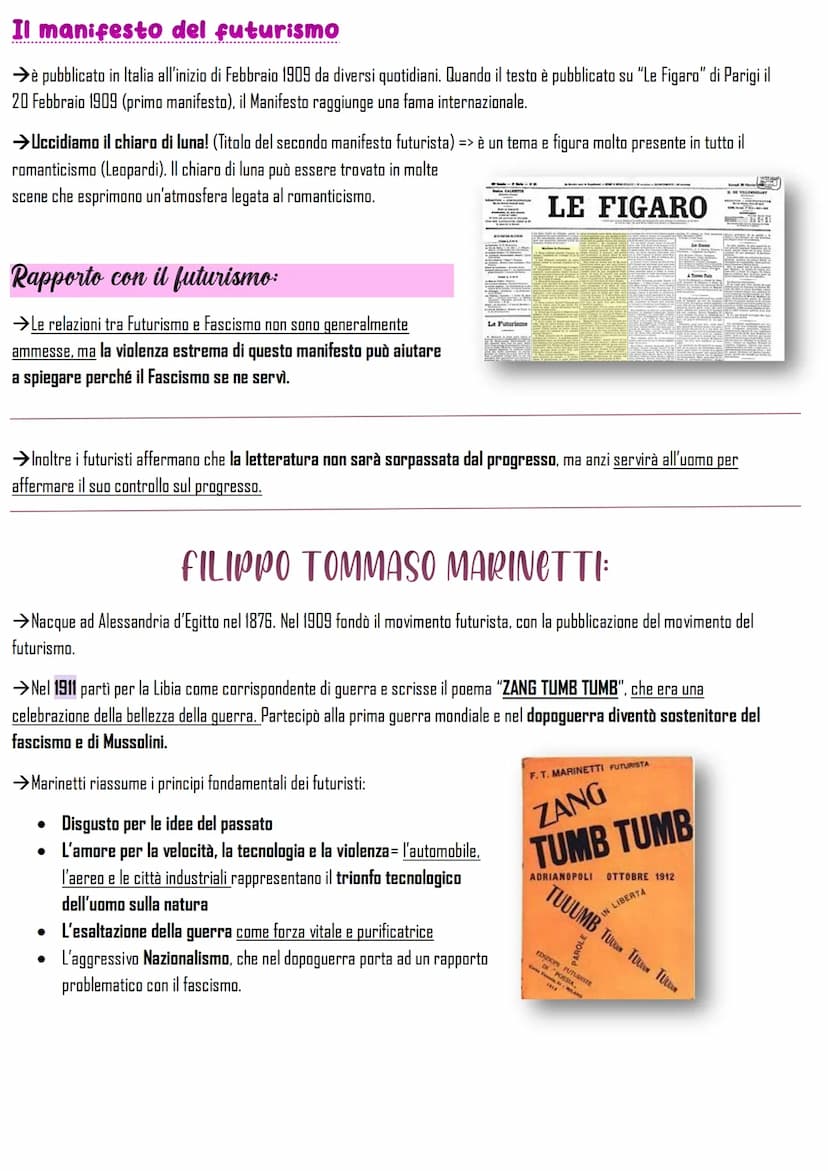 CREPUSCOLARISMO
→Si intende una serie di poeti/intellettuali che rifiutano il modello del poeta vate (abbracciato da d'Annunzio) e
partono d