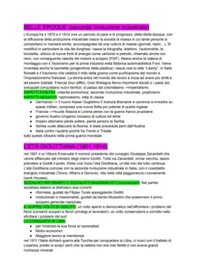 Know Sintesi Programma completo di storia per esami di stato thumbnail