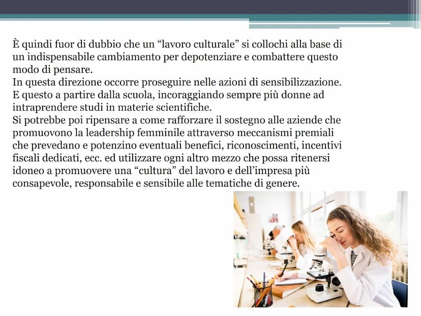 
<p>La donna nel contesto politico e lavorativo ha un ruolo di grande importanza, che influenza lo sviluppo e la crescita di un Paese.</p>
<