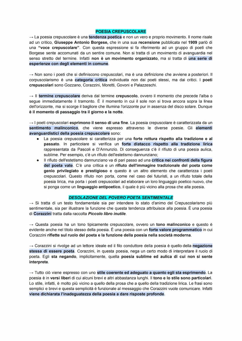 Emerge il tema del male di vivere, dominante in Ossi di seppia e centrale in Meriggiare pallido e
assorto. Questa poesia rappresenta un rove