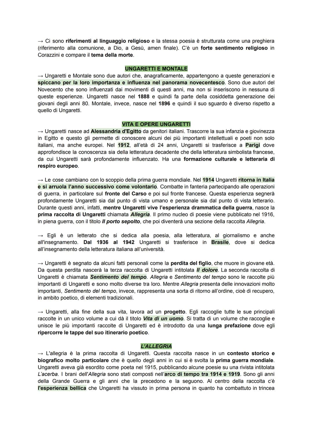 Emerge il tema del male di vivere, dominante in Ossi di seppia e centrale in Meriggiare pallido e
assorto. Questa poesia rappresenta un rove