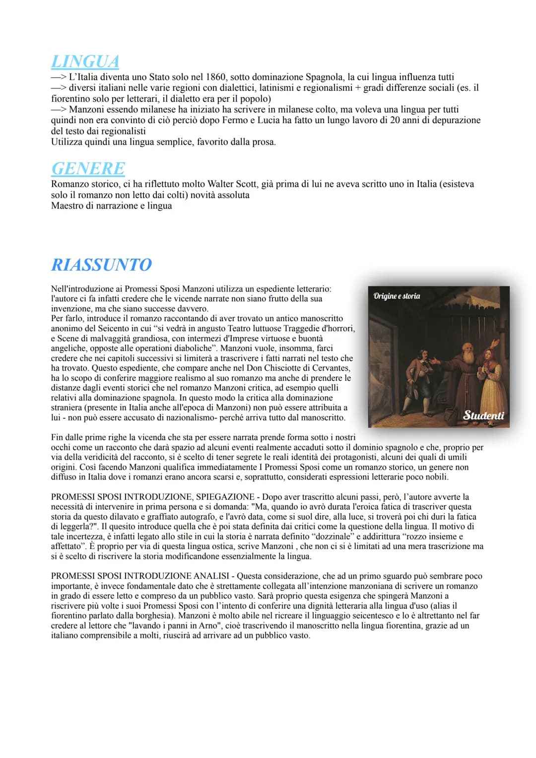 Promessi Sposi
UNA STORIA MILANESE DEL XVII SECOLO SCOPERTA E RISCRITTA DA ALESSANDRO MANZONI.
Alessandro Manzoni
Alessandro Manzoni nasce a