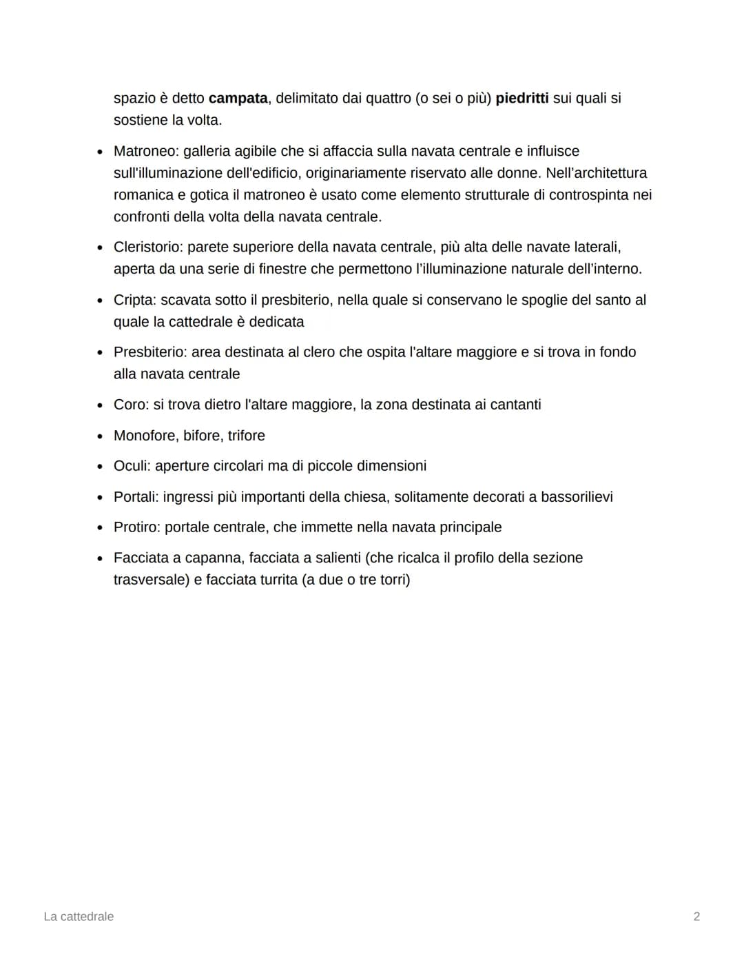 INI
Caratteristiche generali
dell'architettura romanica
L'intensificarsi degli scambi commerciali, la ripresa dell'economia accelerano il
fe