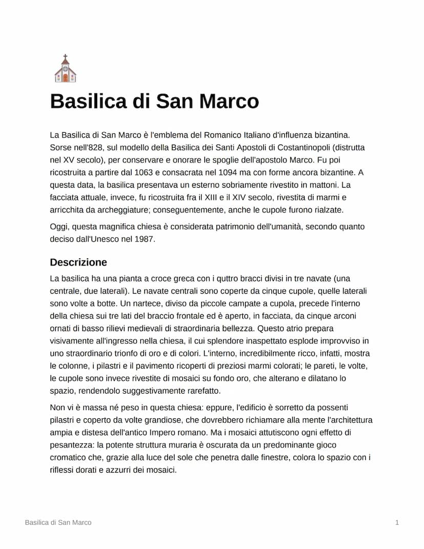 INI
Caratteristiche generali
dell'architettura romanica
L'intensificarsi degli scambi commerciali, la ripresa dell'economia accelerano il
fe