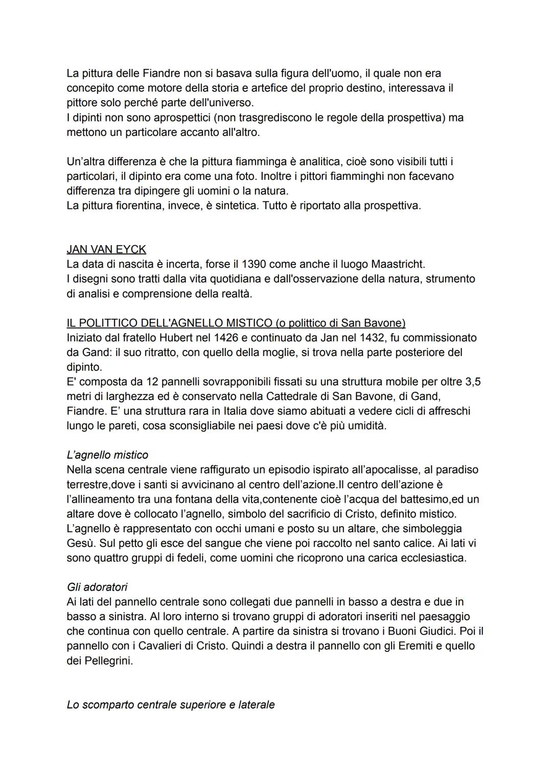 # ARTE FIAMMINGA
CONTESTO STORICO

Mentre in Italia si sviluppava l'arte rinascimentale, nel nord europa aveva origine la
pittura fiamminga.