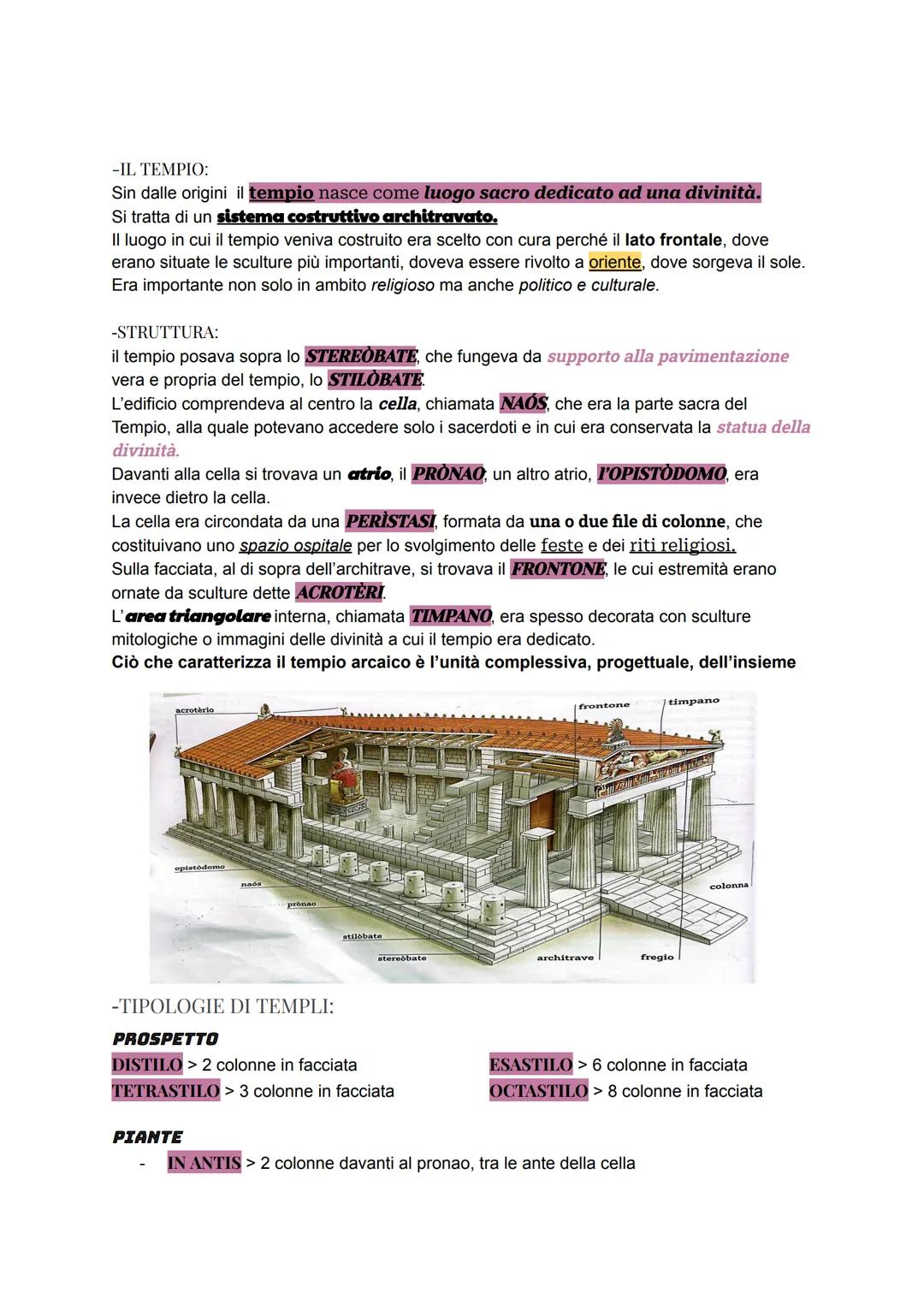 ARTE DELL'ETÀ ARCAICA (600-480 a.C)
|| periodo arcaico dell'arte greca inizia nel momento in cui si ha il passaggio dalla
civiltà dei palazz