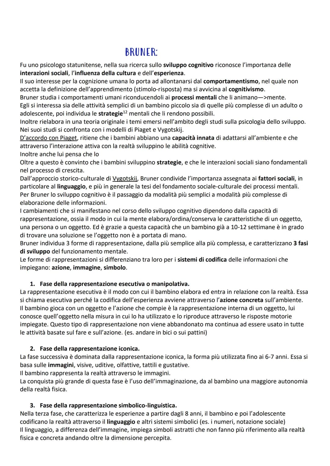 PSICOLOGIA DELLO SVILUPPO:
SVILUPPO: è un'insieme di processi grazie ai quali un organismo modifica la sua organizzazione, le sue
funzioni e