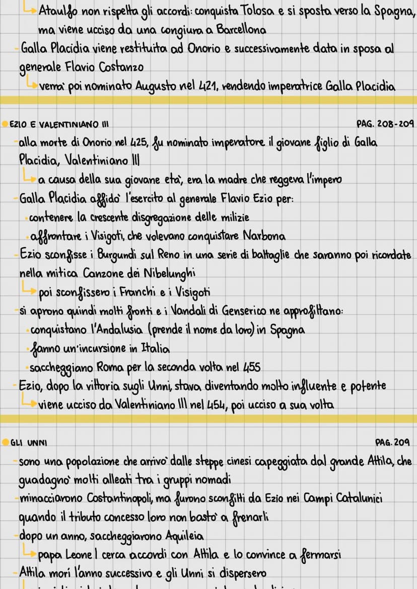 - Il collasso dell'Impero Romano d'Occidente
STILICONE A DIFESA
Teodosio muore nel 395 e lascia l'impero ai figli Onorio e Arcadio
dato che 