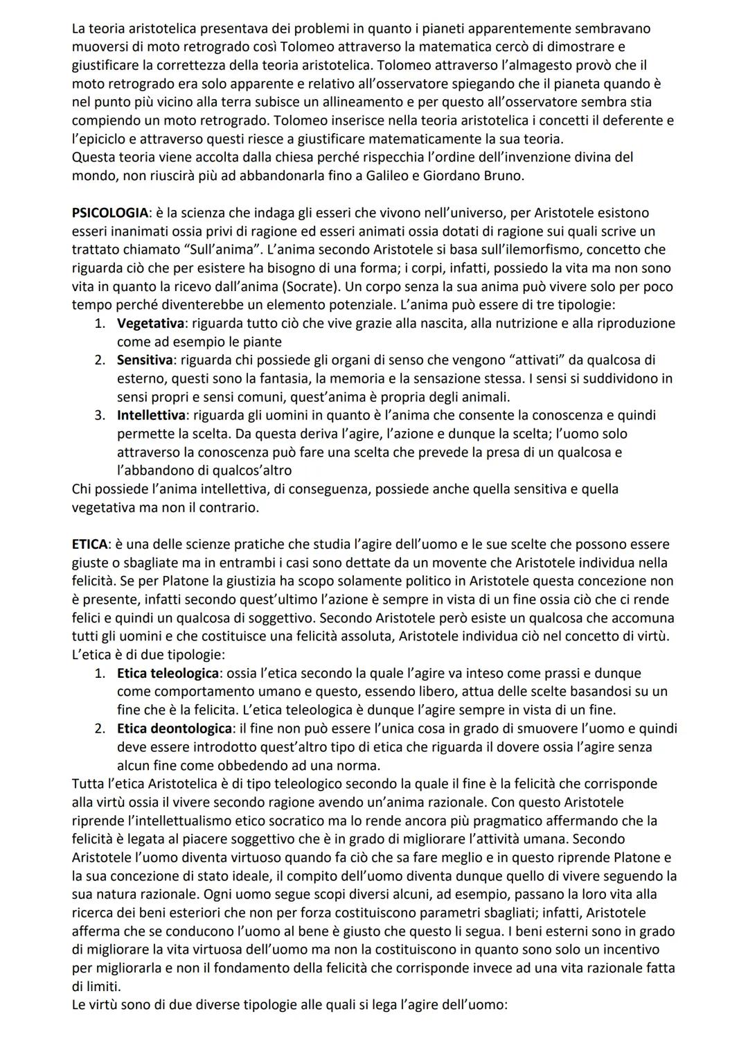 # ARISTOTELE

VITA: nasce nel 384-383 AC. a Stagira, si trasferisce poi a Pella per il lavoro del padre Nicomaco
presso il re Aminta di Mace
