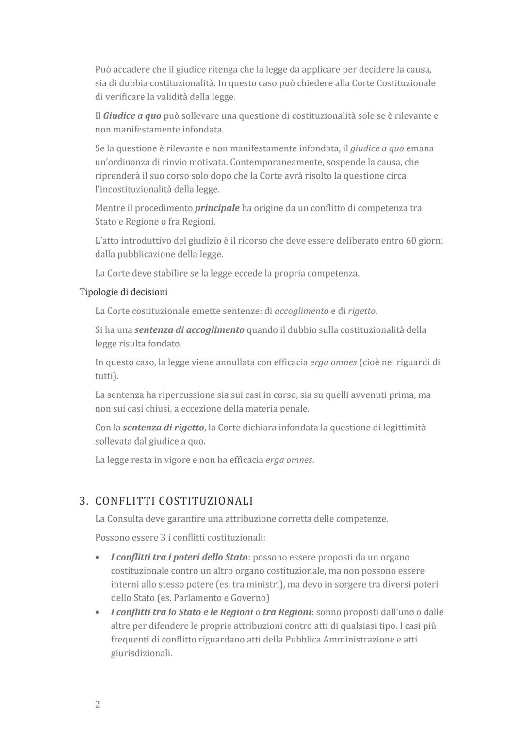 # LA CORTE COSTITUZIONALE

1. COSA È LA CORTE COSTITUZIONALE?

La Corte Costituzionale è l'organo collegiale che garantisce il rispetto dell