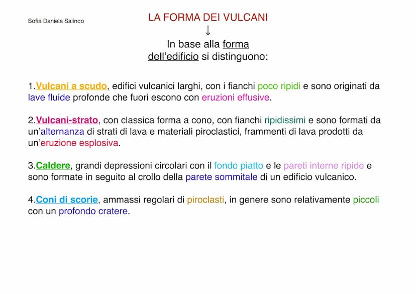 Sofia Daniela Salinco
TERREMOTI
VULCANI Sofia Daniela Salinco
nel mare
Spaccature della crosta terrestre.
Si originano in seguito alla manif
