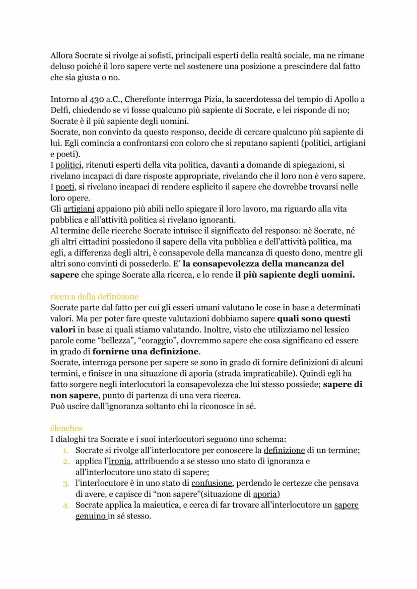 I SOFISTI
Verso la metà del V secolo a.C. si inizia ad identificare il sofista come colui che offre
il proprio sapere (sophia) in cambio di 