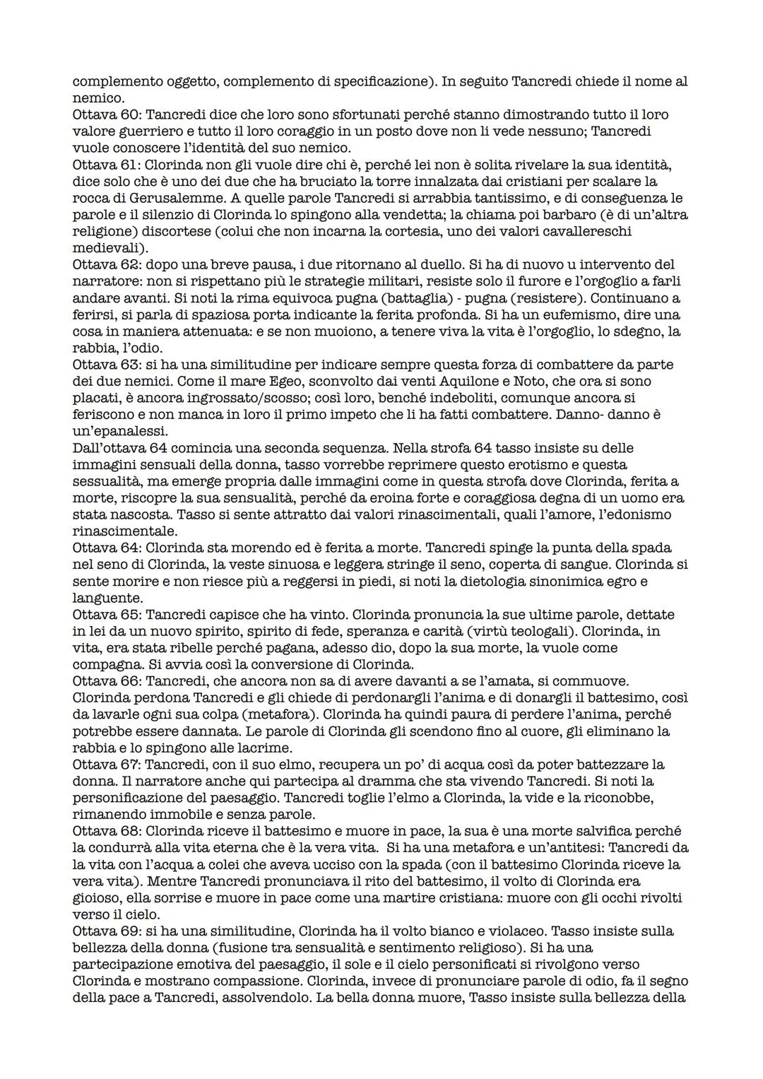 Torquato Tasso
• La vita
Torquato Tasso nacque a Sorrento nel 1544, proveniente da una famiglia nobile e trascorse
l'infanzia con la madre e