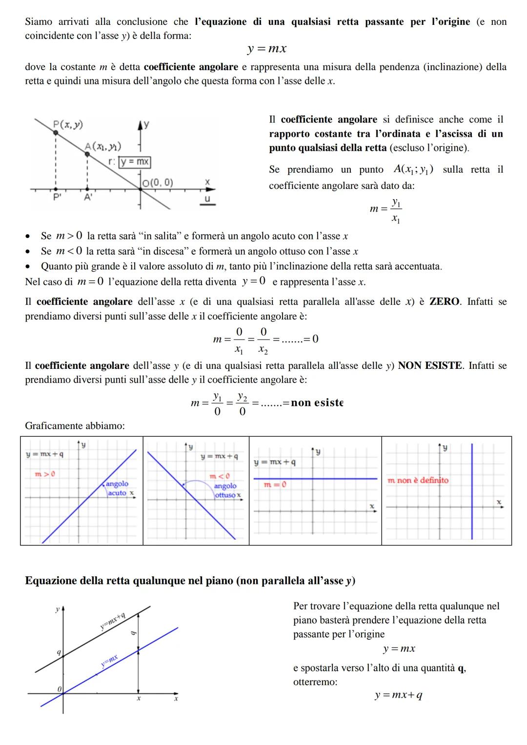 DI COSA SI OCCUPA LA "GEOMETRIA ANALITICA"
La Geometria Analitica è lo studio delle figure geometriche attraverso il sistema di coordinate c