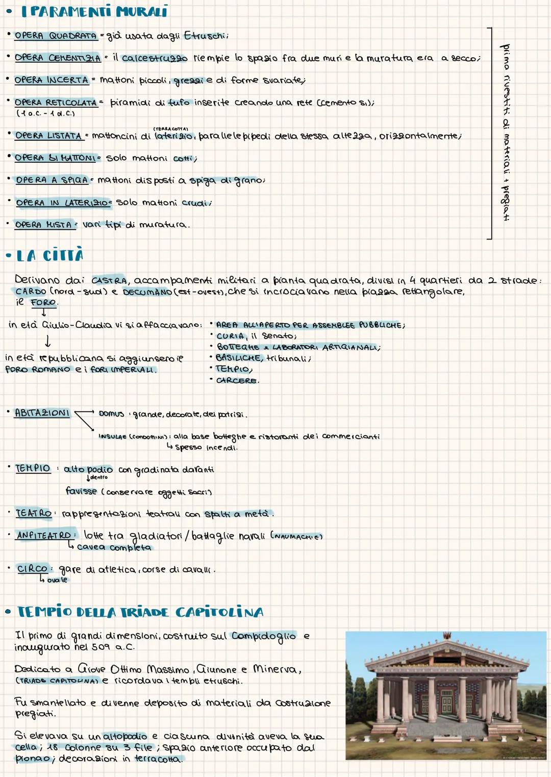 -TECNICHE COSTRUTTIVE
-SISTEMA ARCHITRAVATO: l'architettura greca basa le tecniche costruttive sull'architrave appoggiato
sui piedritti
-SIS